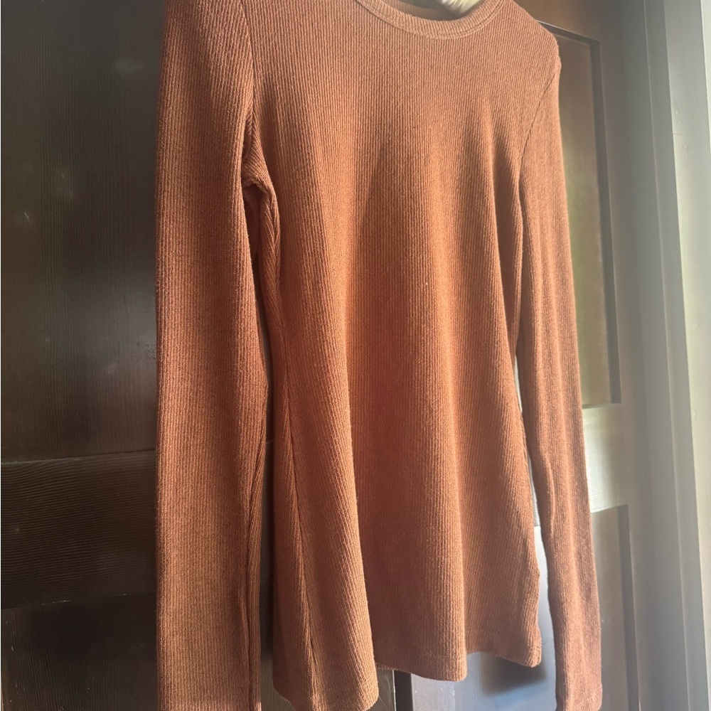 JLUXLABEL Brown Knit Top - Picture 2 of 7